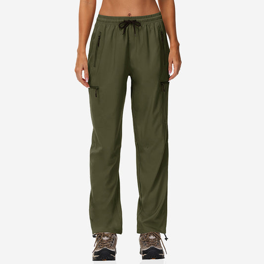 The Last Aztec, Get One Size Bigger Than Your Regular Size, Quick-dry Pants Women's Summer Thin Sports Outdoor Hiking Mountaineering Sun Protective