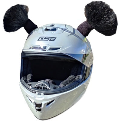 The Last Aztec, Motorcycle Helmet Decorative Ball Dirty Braid Ski Helmet Accessories