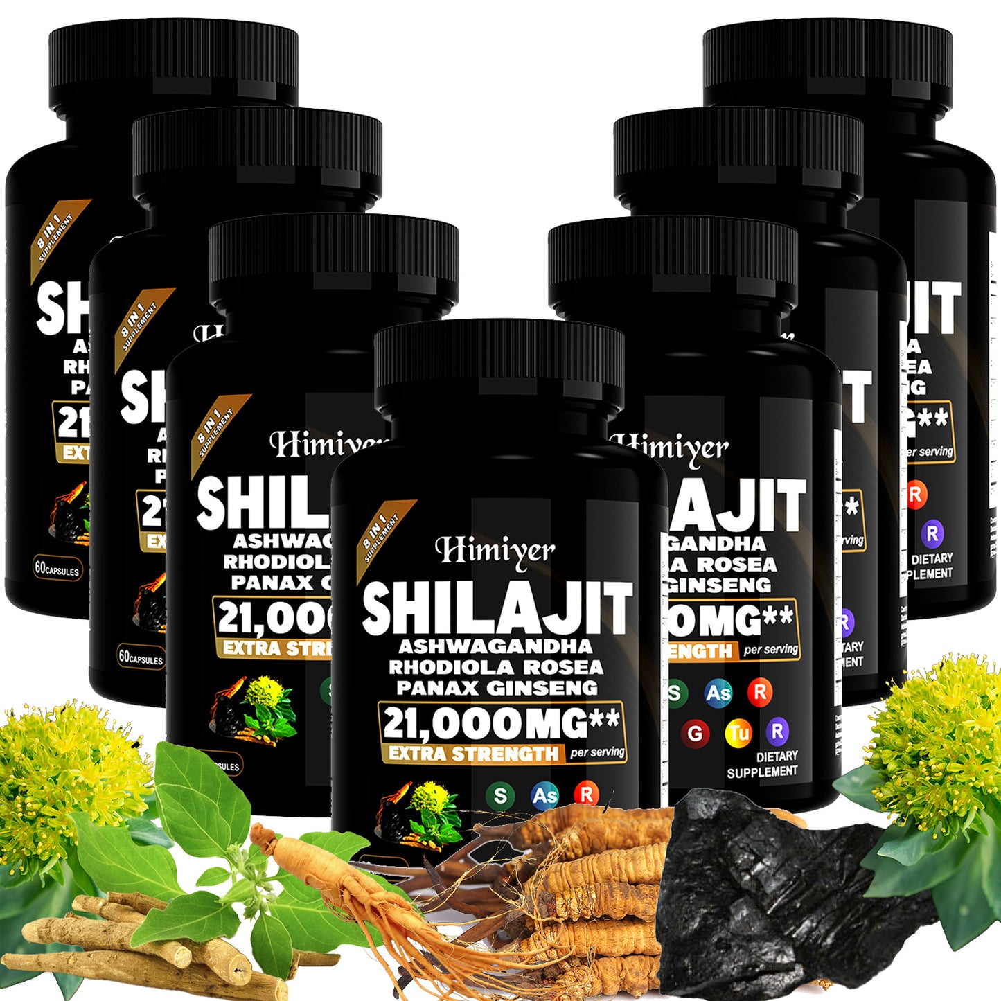 The Last Aztec, SHILAJIT ASHWAGANDHARHODIOLA ROSEAPANAX GINSENG21,000MG