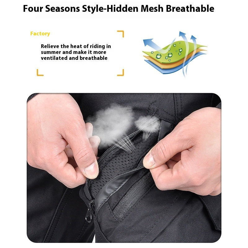 The Last Aztec, Get One Size Bigger Than Your Regular Size, VOLERO Motorcycle Drop-resistant Cycling Pants