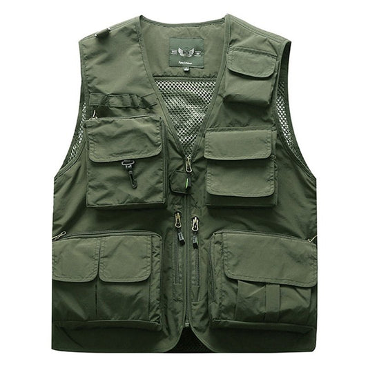 The Last Aztec, Get a Bigger Size Than Your Regular size, Multi-pocket fishing vest