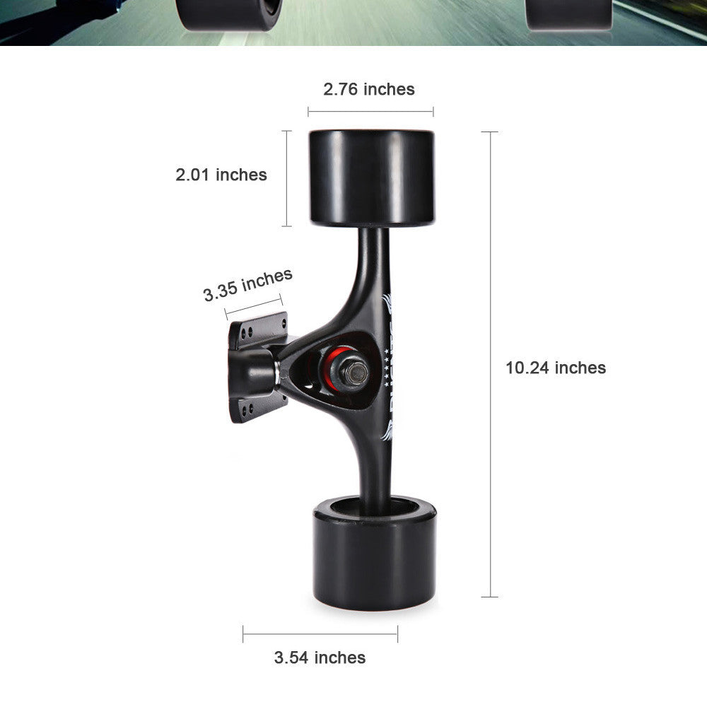 The Last Aztec, Skateboard bracket bridge 70*51MM skateboard wheels