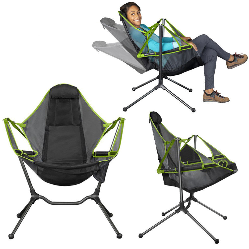 The Last Aztec, Camping folding chairs