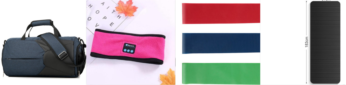 The Last Aztec, Wireless Bluetooth-compatible Headband Outdoor Fitness Yoga Headband