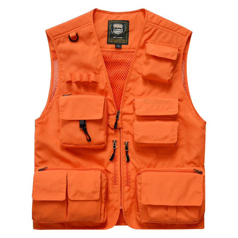 The Last Aztec, Get a Bigger Size Than Your Regular size, Multi-pocket fishing vest