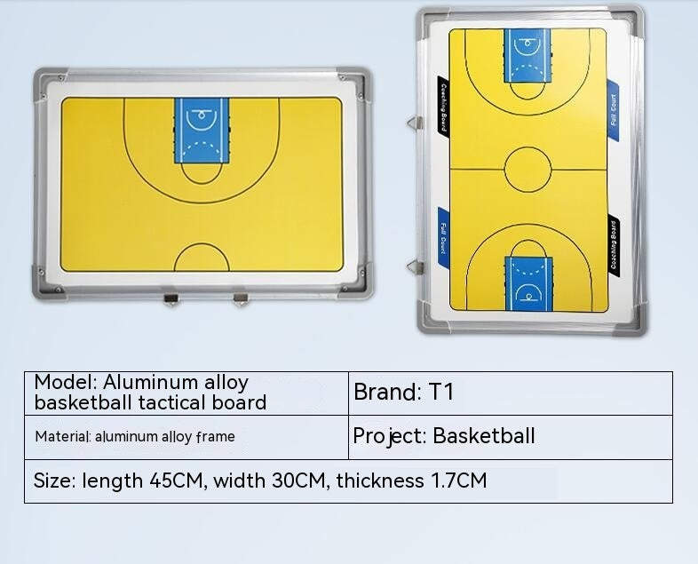 The last Aztec, Football Basketball Tactical Board Double-sided