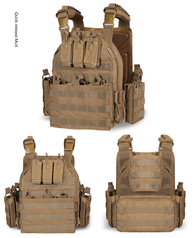 The Last Aztec, Outward Quick Dismantling Tactical Vest Outdoor Camouflage Equipment 6094 Tactical Vest CS Training Equipment