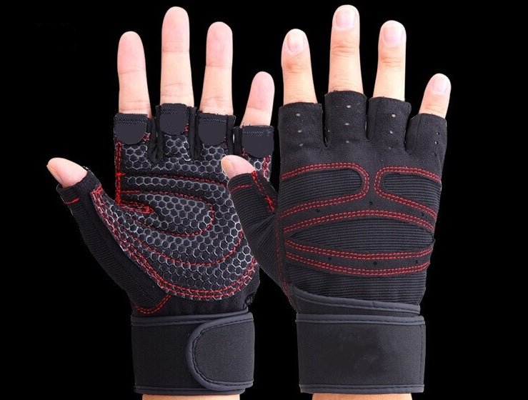 The Last Aztec, Half finger gym gloves