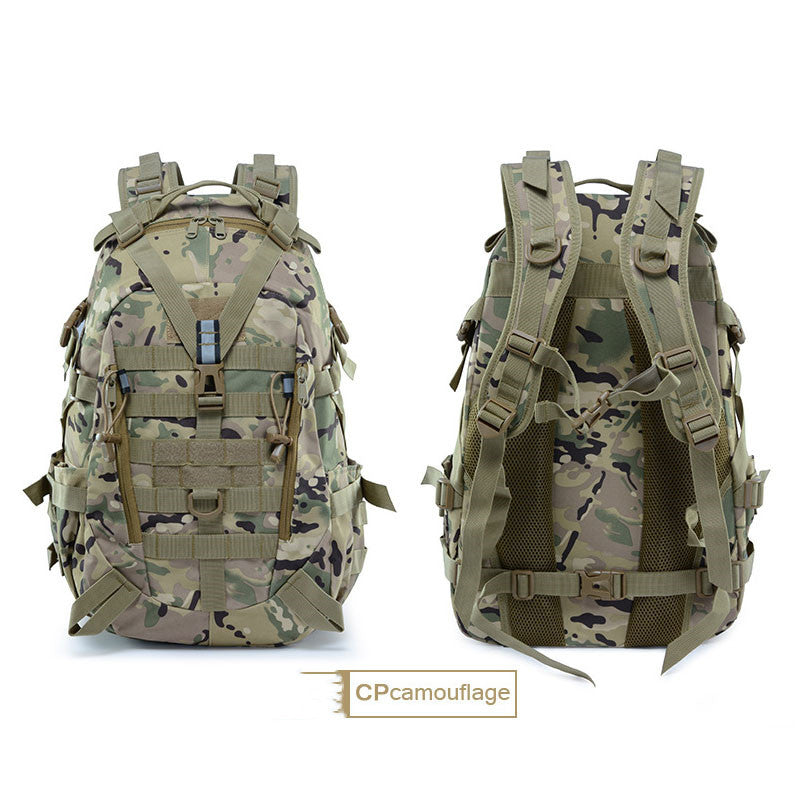 The Last Aztec, Camouflage Tactical Bag Backpack Double Shoulder Sports Backpack Can Hang Waist Bag