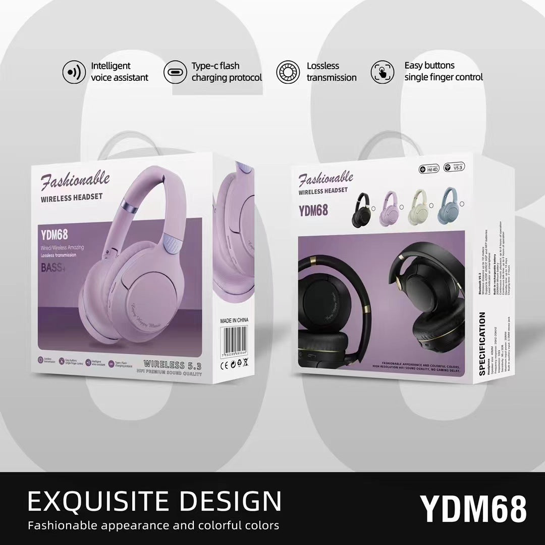 The Last Aztec, Bluetooth Headphone Head-mounted Wireless Sports