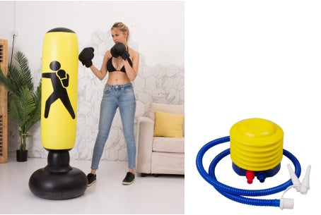 The Last Aztec, Boxing Punching Bag Inflatable Free-Stand Tumbler Sandbag