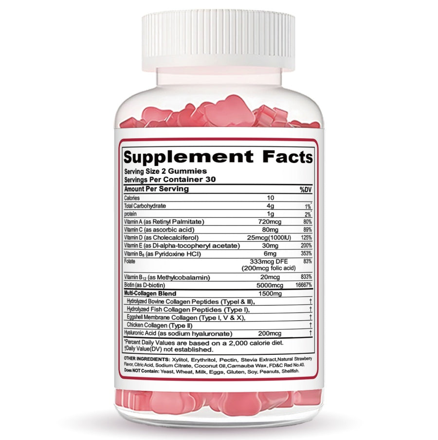 The Last Aztec, Ladies Forever Young!!!! Collagen Peptide Gummies