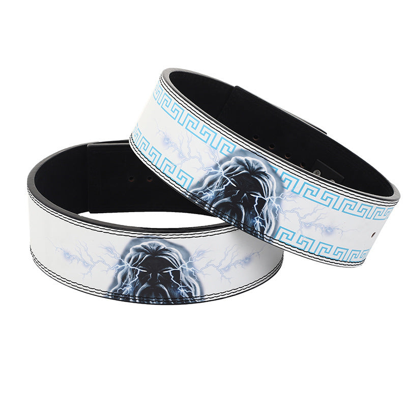 The Last Aztec, Cowhide Lever Buckle Waist Supporter Squat Weightlifting