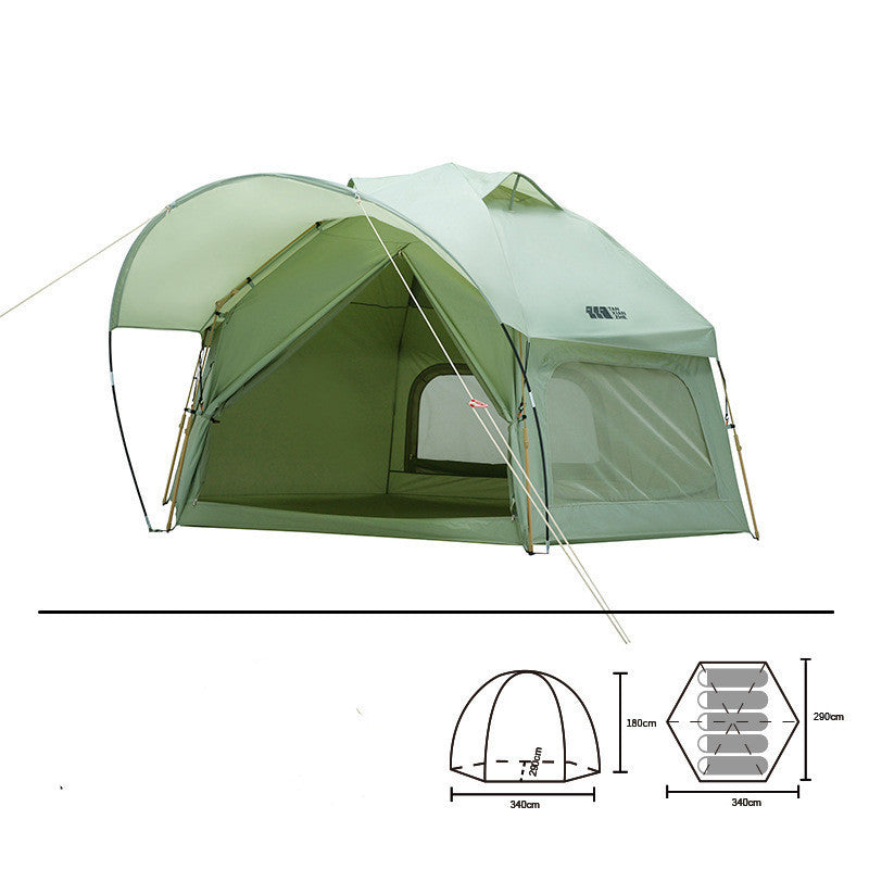 The Last Aztec, Outdoor Thickened Rainproof Portable Folding Automatic Camping Tent