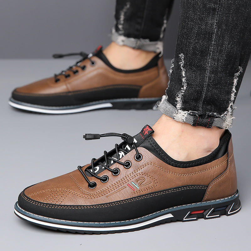 The Last Aztec, Genuine Leather Sports Comfortable And Non-slip Waterproof Leather Shoes Men's