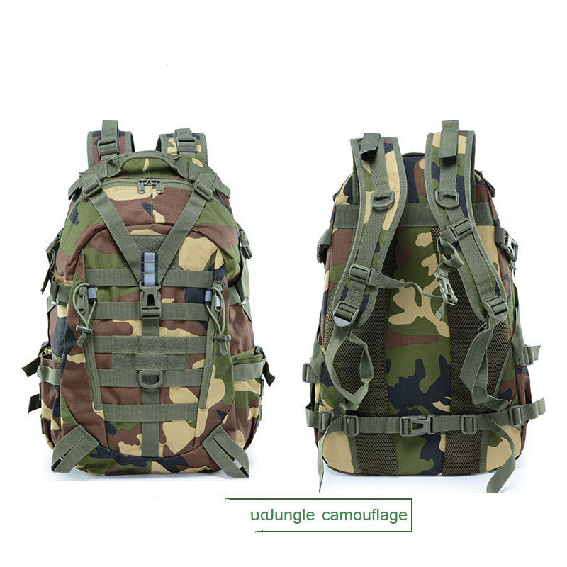 The Last Aztec, Camouflage Tactical Bag Backpack Double Shoulder Sports Backpack Can Hang Waist Bag