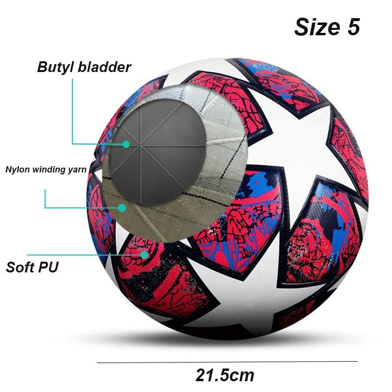 The Last Aztec, No 5 Football Children's Adult Competition Training PU Leather Football