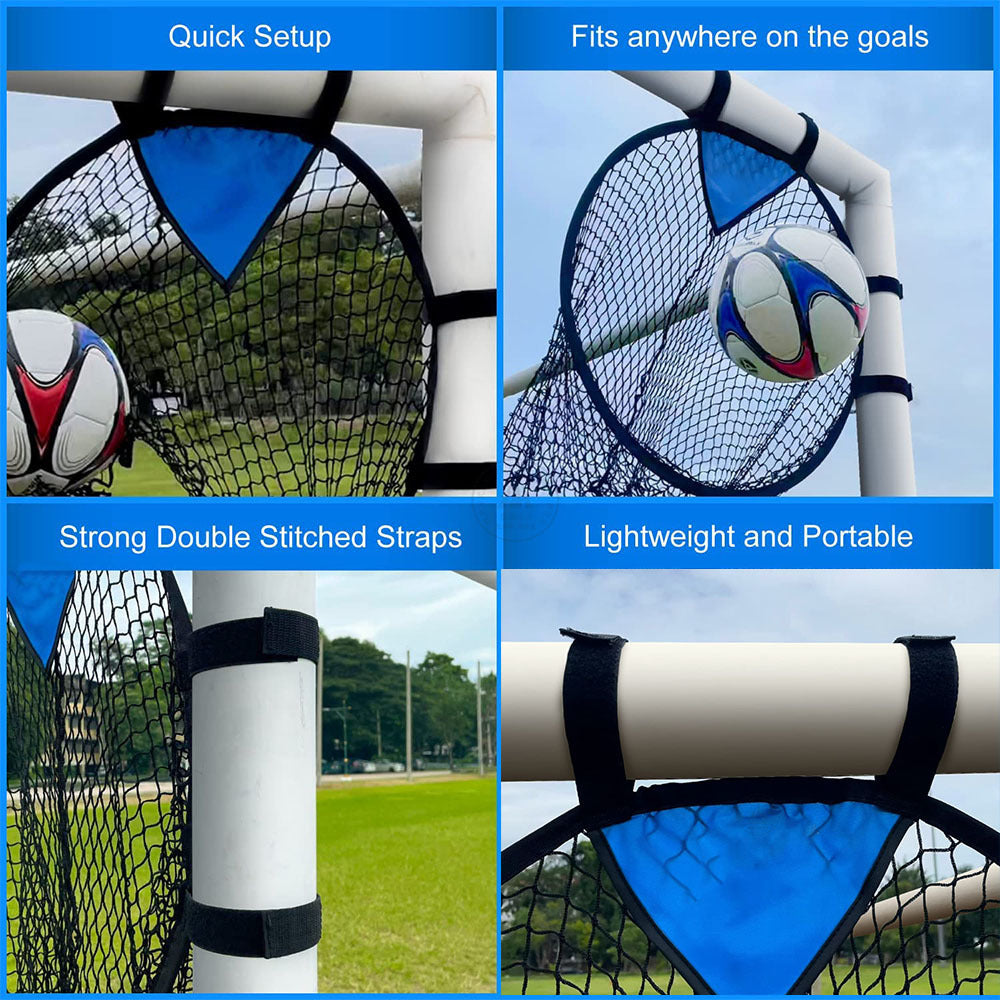 The last Aztec, 1PC Soccer Training Equipment Soccer Goal Target Corner Target For Shooting Training Practice Shooting Target Goals Net Football