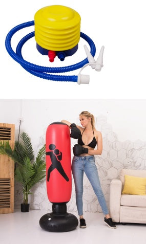The Last Aztec, Boxing Punching Bag Inflatable Free-Stand Tumbler Sandbag