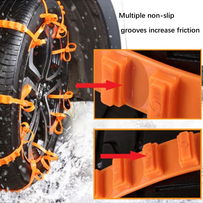 The Last Aztec, 30PCS Cars Emergency Skid Chain, General Purpose Cars With Suv Trucks Do Not Hurt The Tire Tire Snow Skid Chain, Safety Protection, Easy To Cope With A Variety Of Harsh Sections