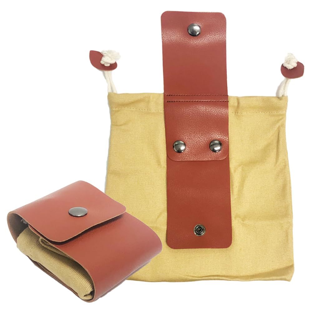 The Last Aztec, Outdoor Picking Multifunctional Bag, Hanging Waist Kit, Waist Strap Bag, Folding Canvas Kit Canvas Fruit Harvest Pouch For Jungle Camping Hiking Hunting, Foldable