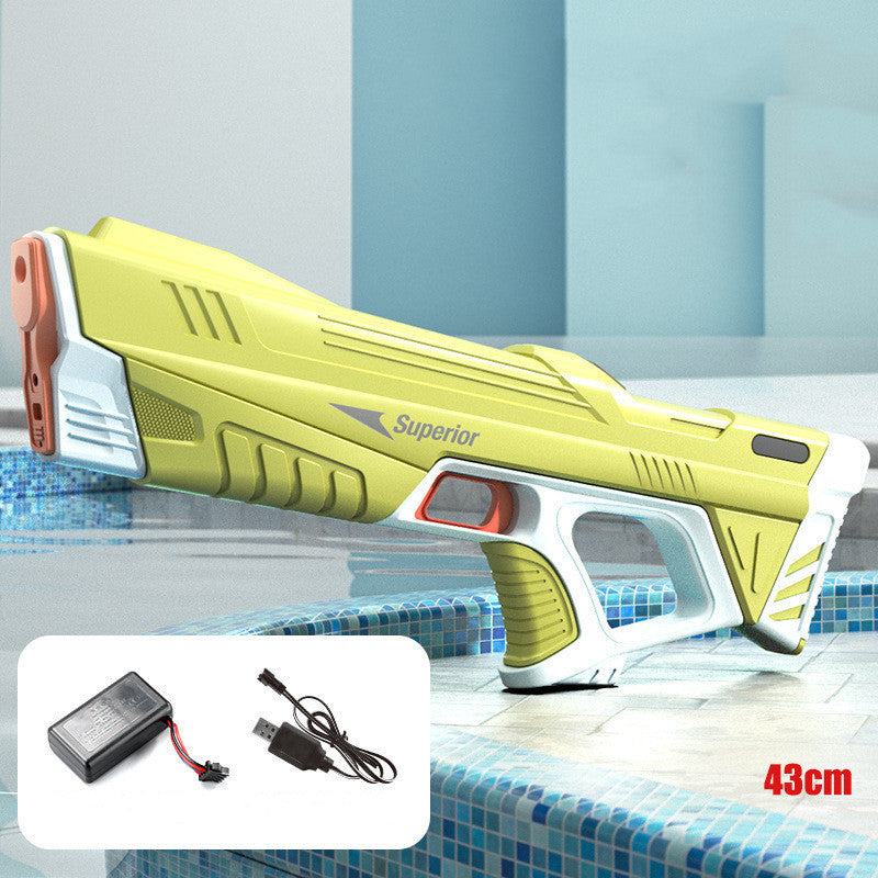 The Last Aztec, Summer Full Automatic Electric Water Gun Toy Induction Water Absorbing High-Tech Burst Water Gun Beach Outdoor Water Fight Toys