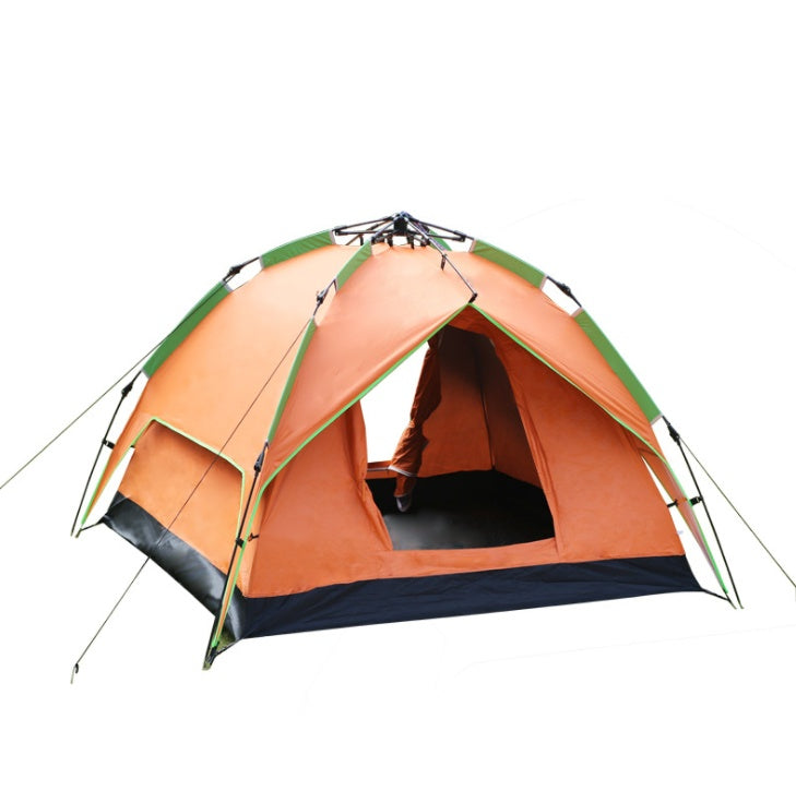 The Last Aztec, Double deck camping tent
