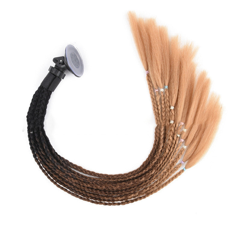 The Last Aztec, Dirty Helmet Braids Braids Decorations Accessories Are You Hungry Meituan Takeaway Rider Braids