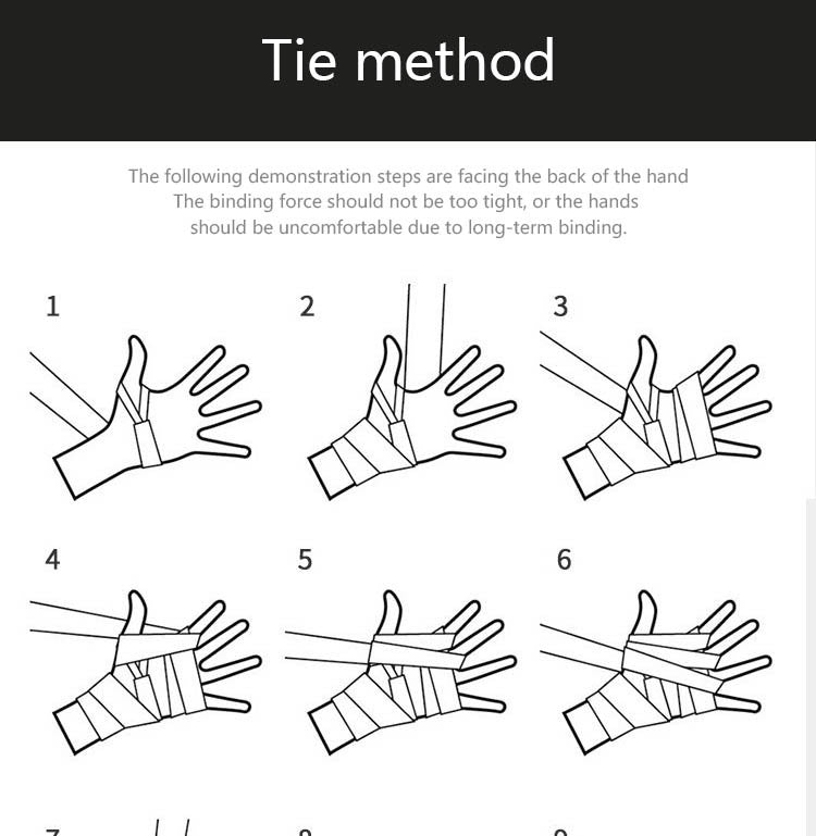 The Last Aztec, Boxing Sanda Fight Fighting Handguard Elastic Bandage