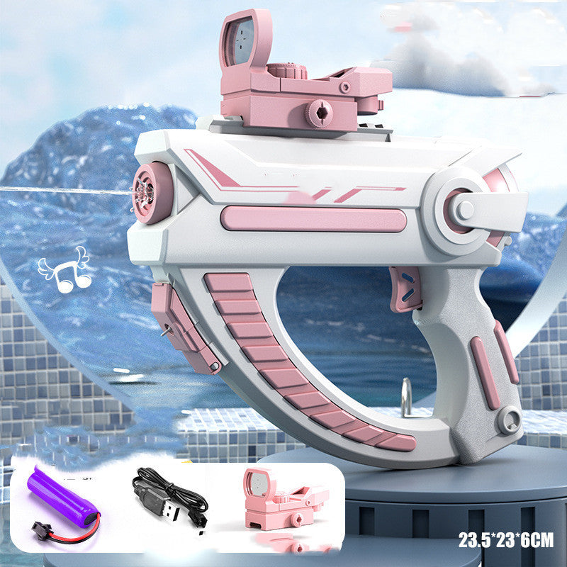 The Last Aztec, Summer Fully Automatic Electric Water Gun Rechargeable Long-Range Continuous Firing Party Game Kids Gift