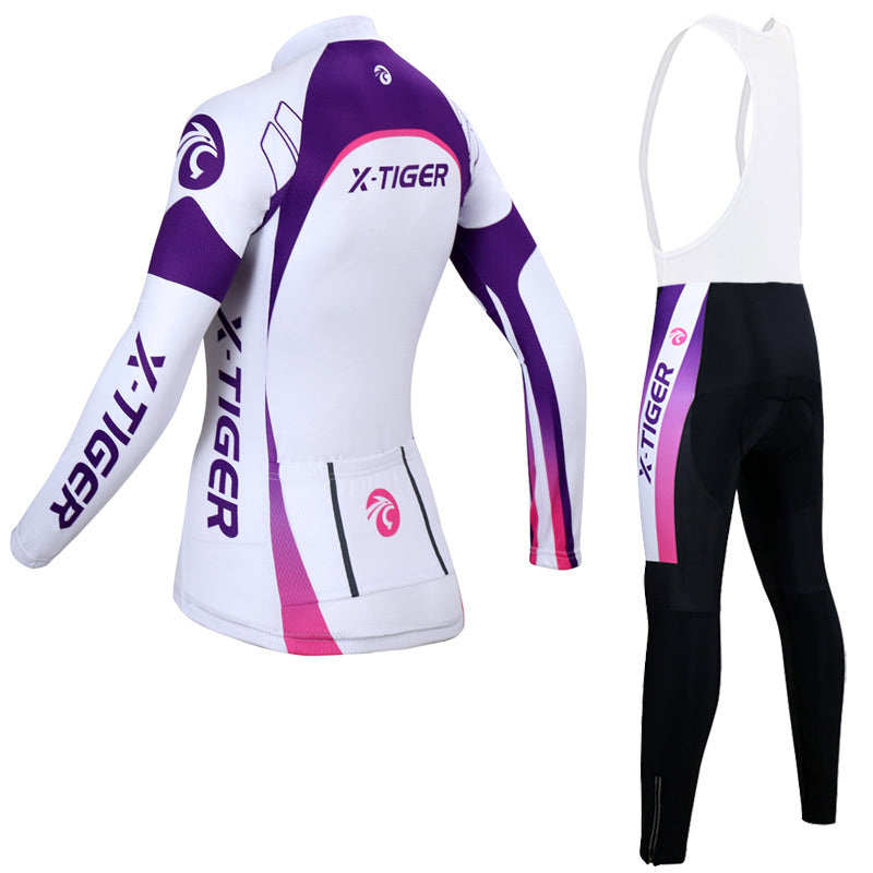 The Last Aztec, Get One Size Bigger Than Your Regular Size, Spring and autumn women's long-sleeved cycling jersey suit