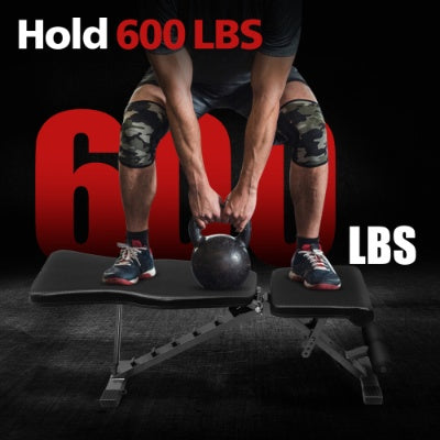 The Last Aztec, Weight Bench For Full Body Workout, Adjustable Strength Training Sit-up Chair, Multi-Purpose Foldable Incline Decline Bench