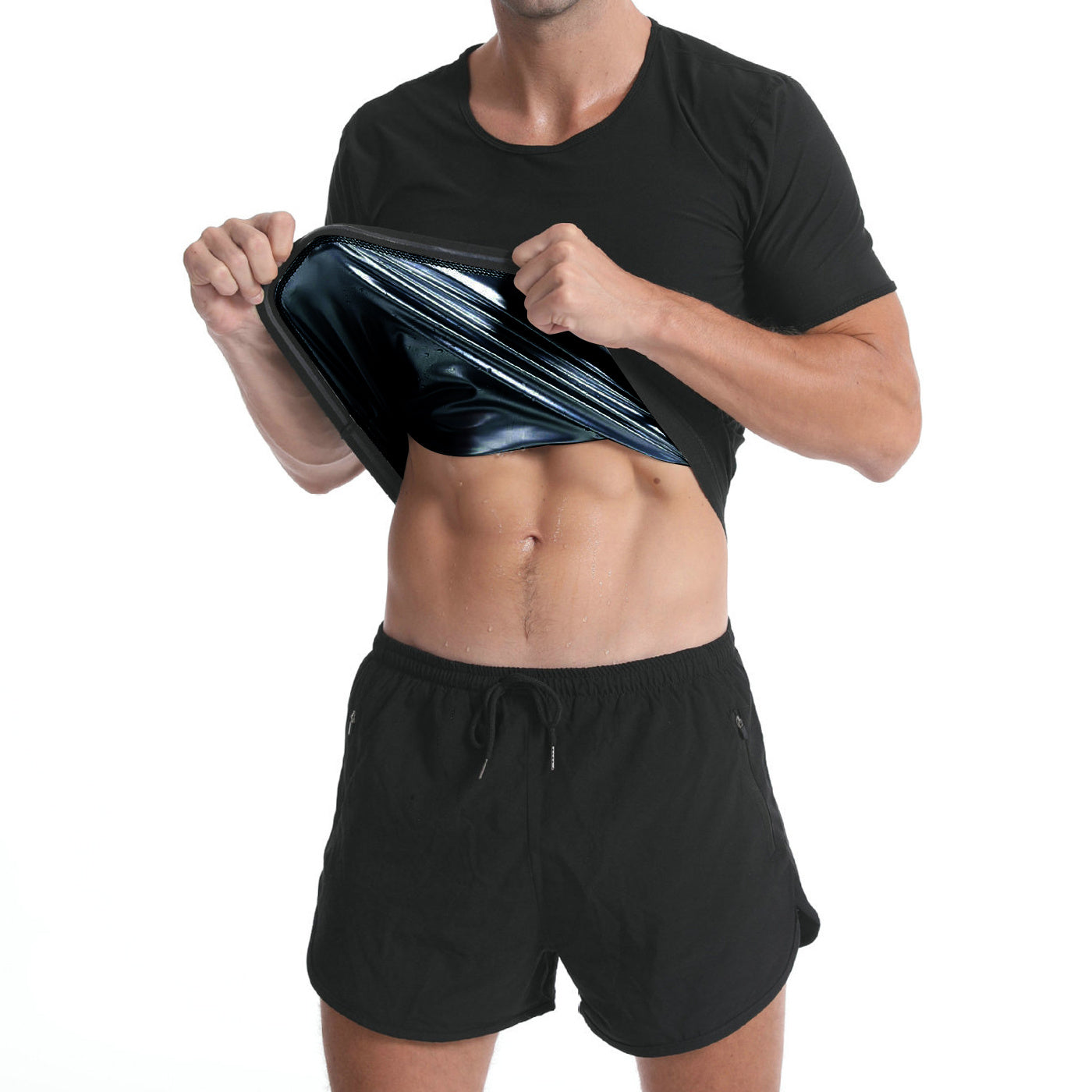 The last Aztec, (Choose A Larger size Of Your Regular size, For M Choose L, For L Choose XL ,Etc...)Men's Fashion Simple Solid Colour Sweatshirt Short Sleeve