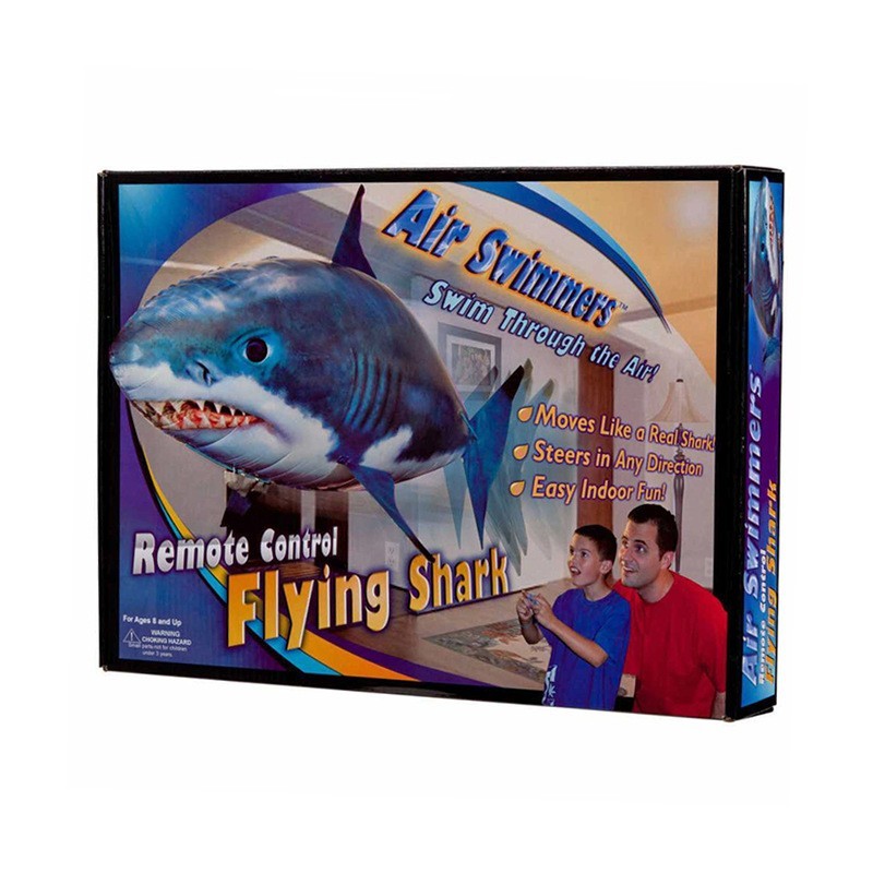 The Last Aztec, Remote Control Shark Toy Air Swimming Fish Infrared Flying RC Airplanes Balloons