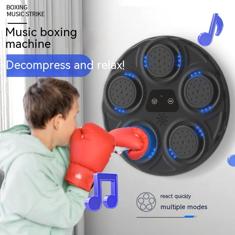 The Last Aztec, Children's Music Boxing Machine Blue Light Hitting Reaction Boxing Target Intelligent Electronic Wall Target