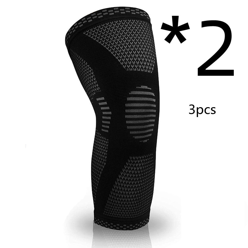 The Last Aztec, Get a bigger size than your regular size,   Sports Knee Pads Knitted Sports Knee Pads