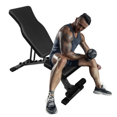 The Last Aztec, Weight Bench For Full Body Workout, Adjustable Strength Training Sit-up Chair, Multi-Purpose Foldable Incline Decline Bench