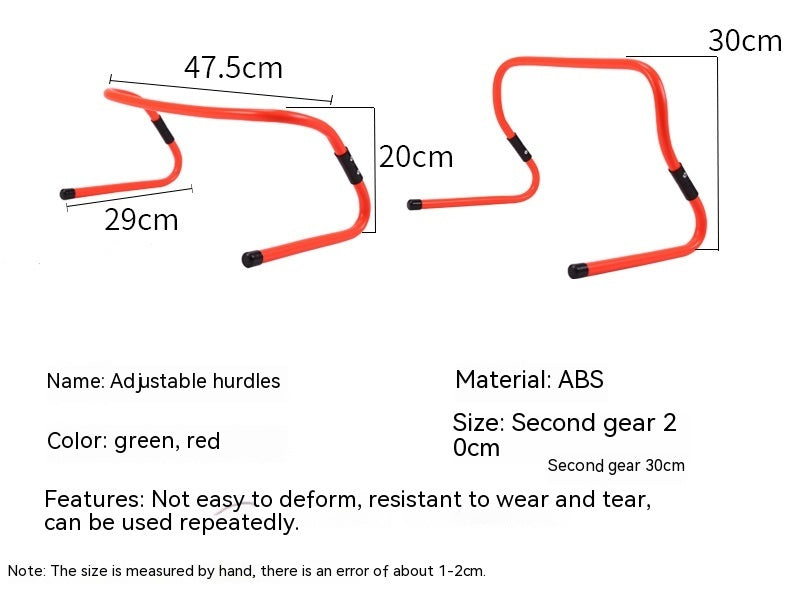 The last Aztec, Football Adjustable Height Folding Hurdle