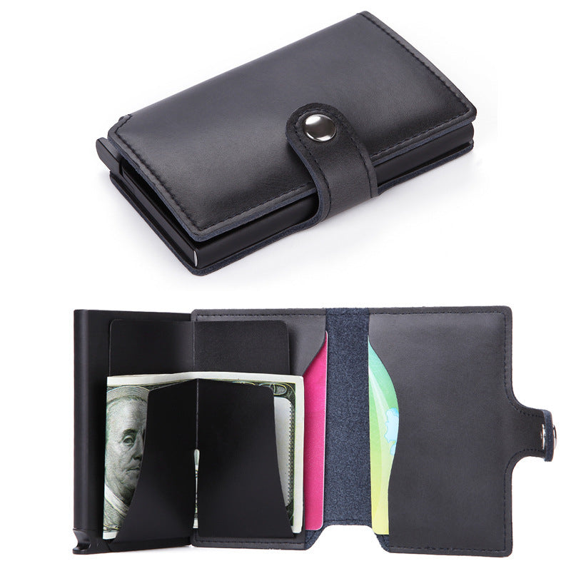The Last Aztec, Be Comfortable Working-out, Automatic Card Holder Anti-theft Swiping Credit Card Box Wallet