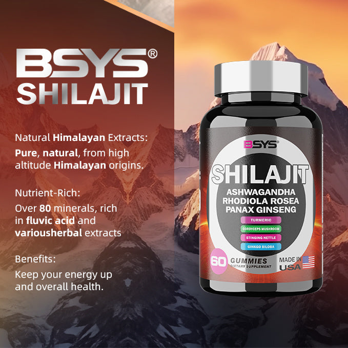The Last Aztec, Get Hard....Muscles, BSYS 8IN1 SHILAJIT GUMMIES 60'S
