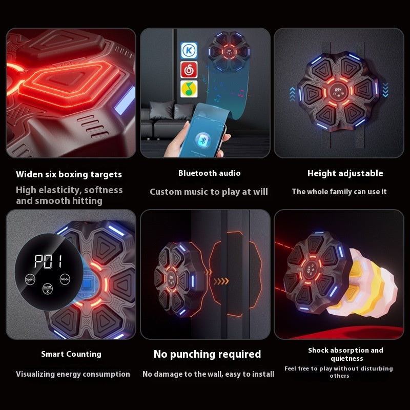 The Last Aztec, Smart Music Boxing Target Home Reaction Target Training Equipment