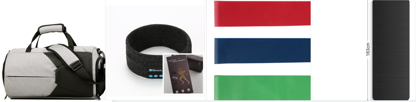 The Last Aztec, Wireless Bluetooth-compatible Headband Outdoor Fitness Yoga Headband