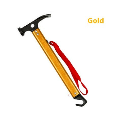The Last Aztec, Outdoor Multi-function Tool Camping Tent Nail Hammer