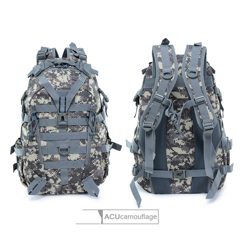 The Last Aztec, Camouflage Tactical Bag Backpack Double Shoulder Sports Backpack Can Hang Waist Bag