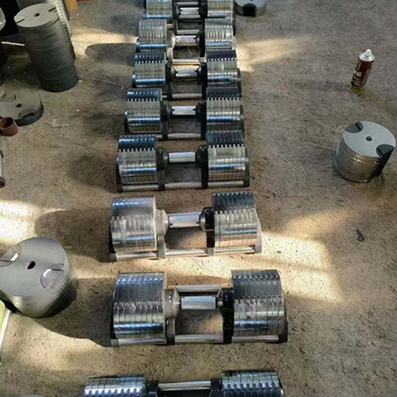 The Last Aztec, Home Plating Adjustable Dumbbell Fitness Equipment