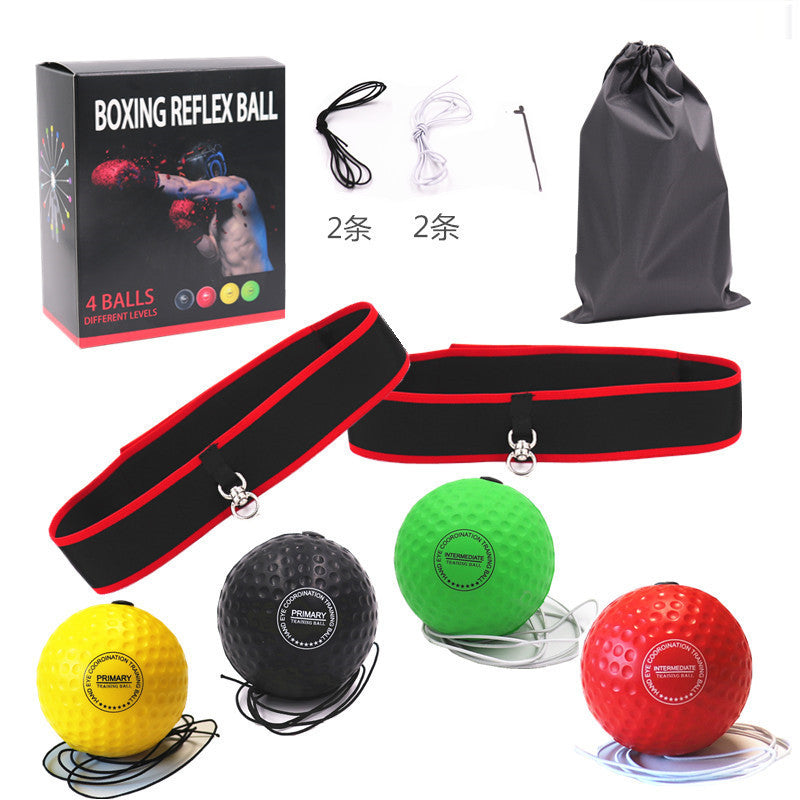 The Last Aztec, Boxing Reaction Ball Head-mounted Adjustable PU Fitness Equipment