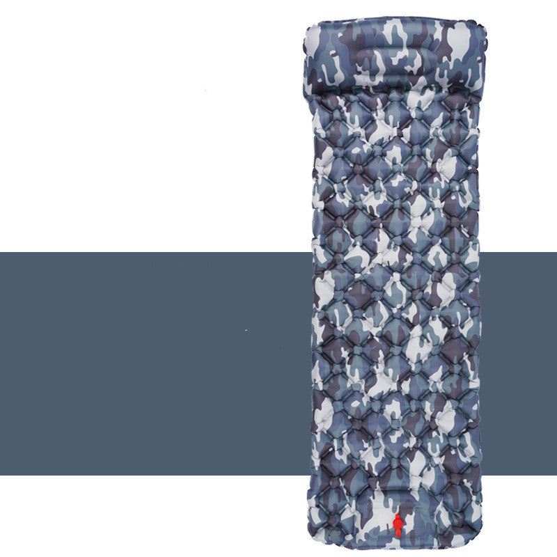 The Last Aztec, Outdoor Sleeping Pad Camping Inflatable Mattress With Pillows Travel Mat Folding Bed Ultralight Air Cushion Hiking Trekking