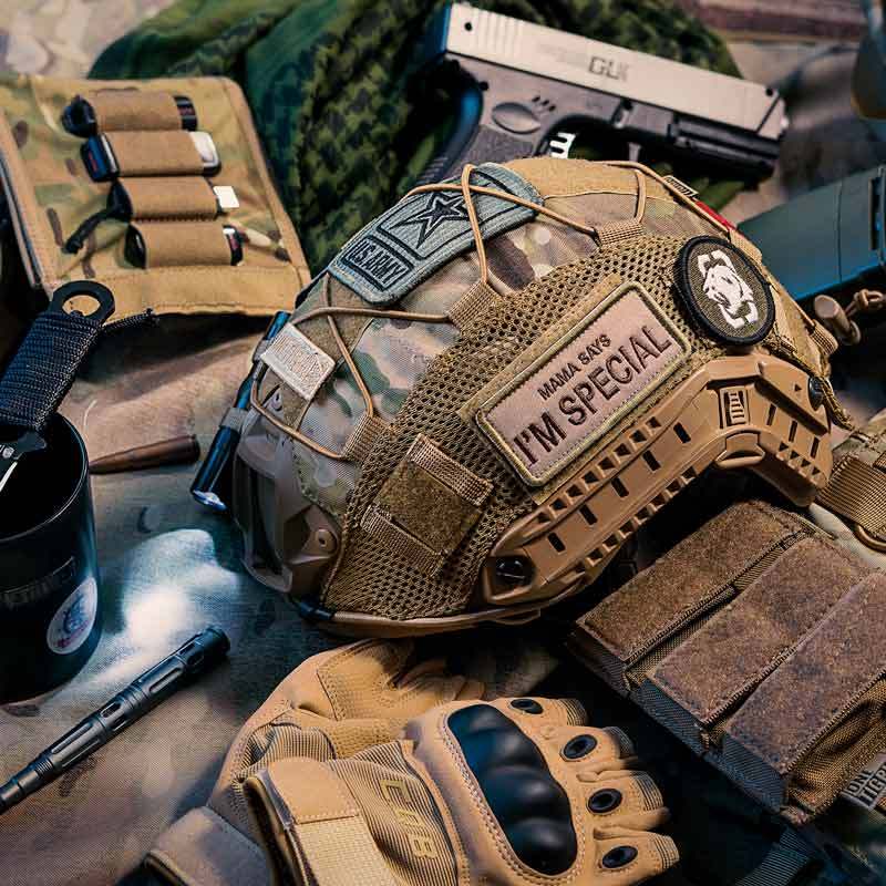 The Last Aztec, Protective helmet protective sleeve