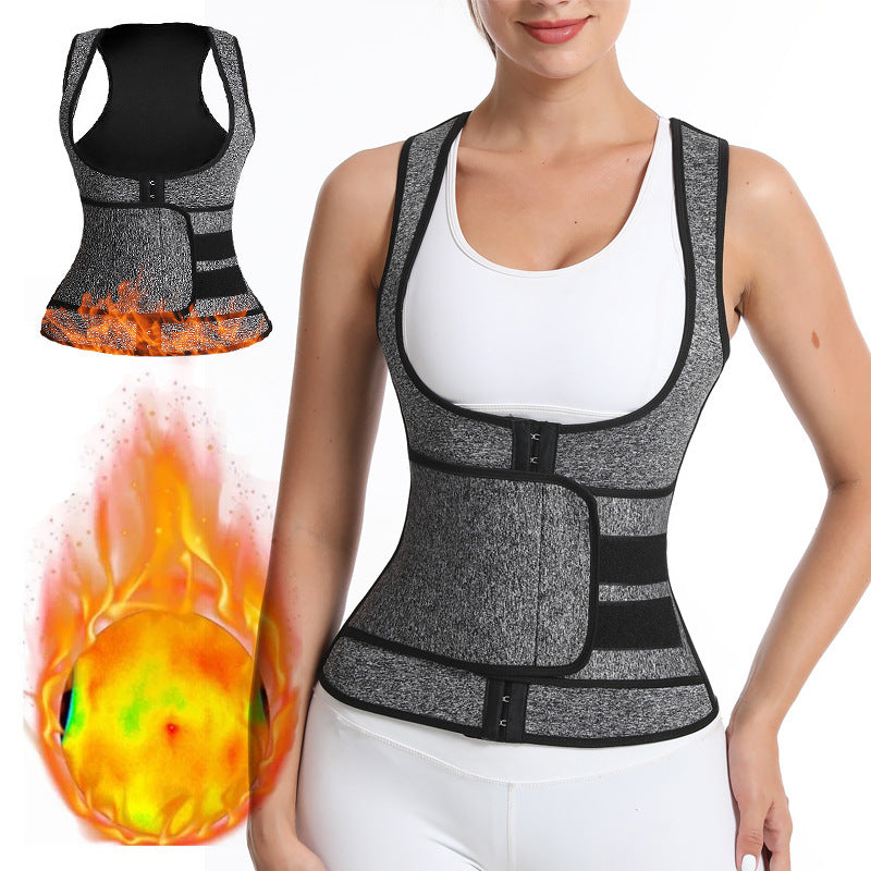 The Last Aztec, (get a Size Bigger Than Your size) Waist Trainer For Women Workout Trimmer Belt Sauna Sweat Corset Cincher