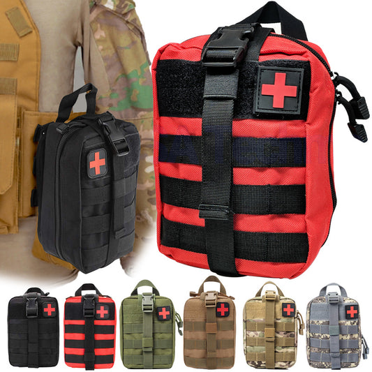 The Last Aztec, Tactical First Aid Kit Waist Bag Emergency Travel Survival Rescue Handbag Waterproof Camping First Aid Pouch Patch Bag